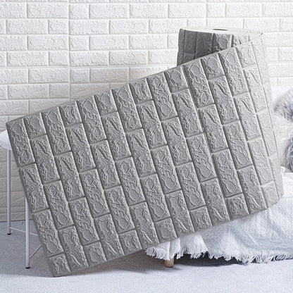 3D Brick Wallpaper Foam Wall Sticker