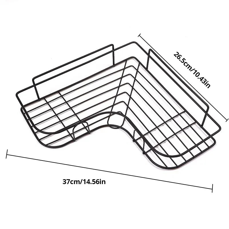 Wall Mounted Bathroom Storage Rack