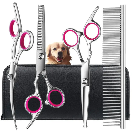 Dog Premium Titanium Coated Grooming Scissor