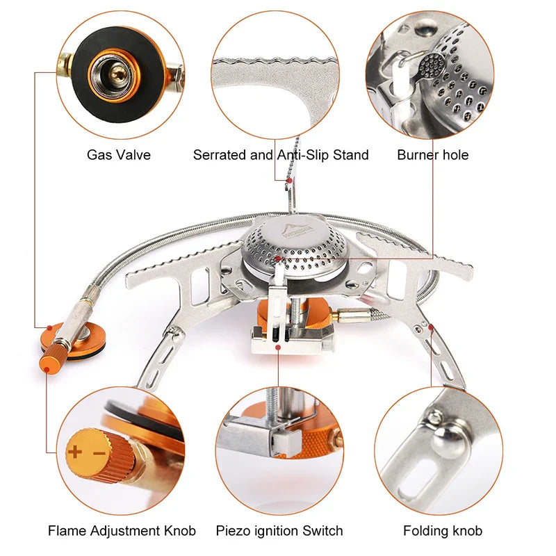 Outdoor Tourist Camping Gas Stove