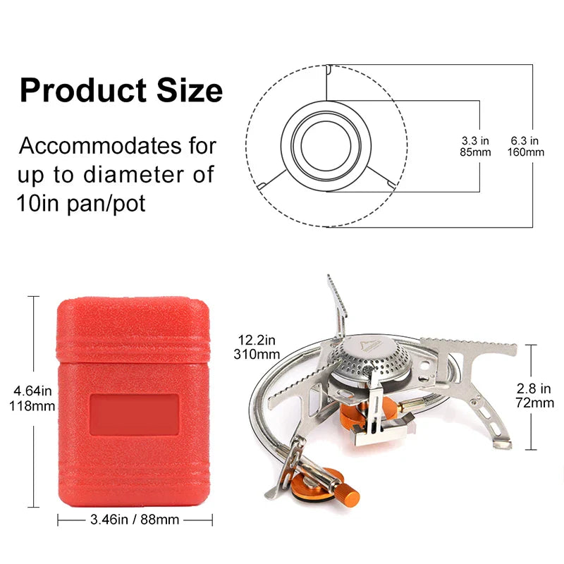 Outdoor Tourist Camping Gas Stove