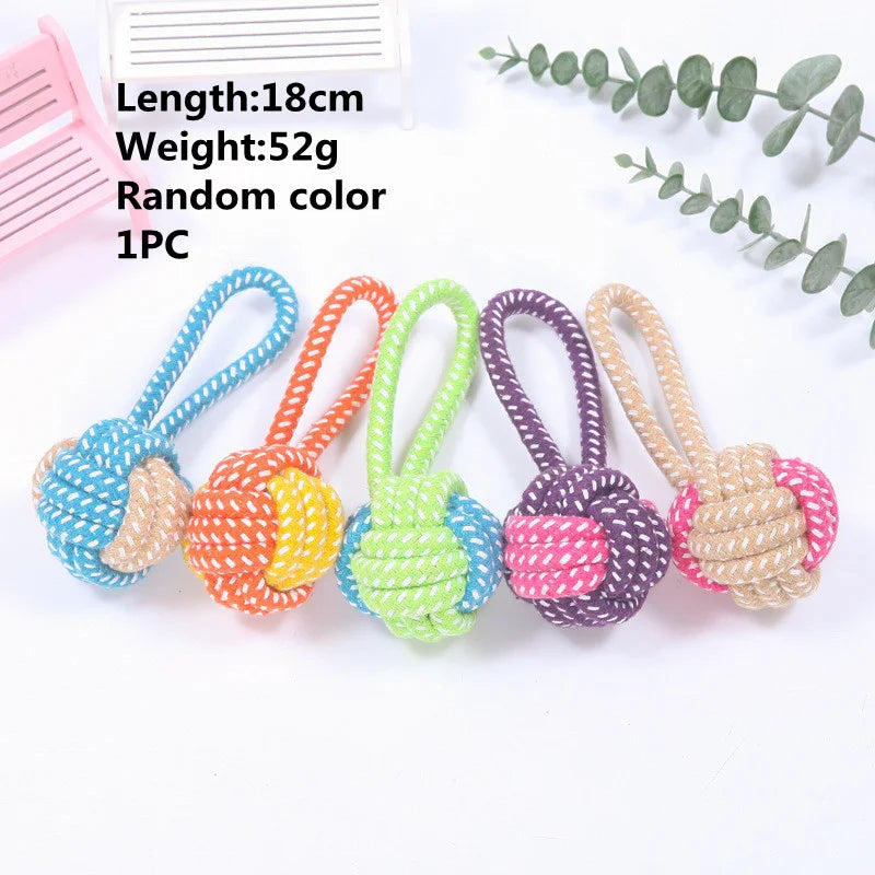 Dog Interactive Cotton Rope Toy