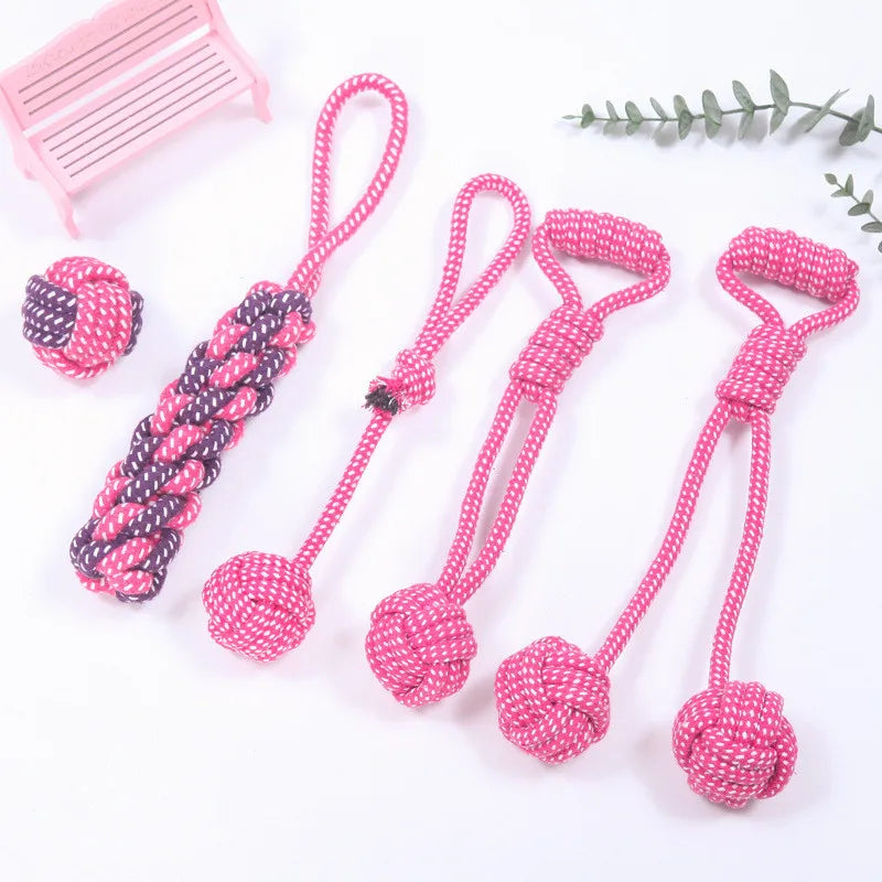 Dog Interactive Cotton Rope Toy