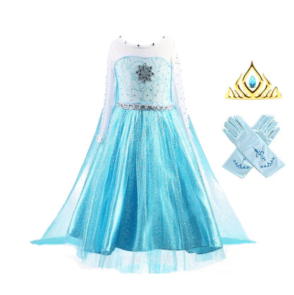 Girl Crystal Bodice Princess Dress