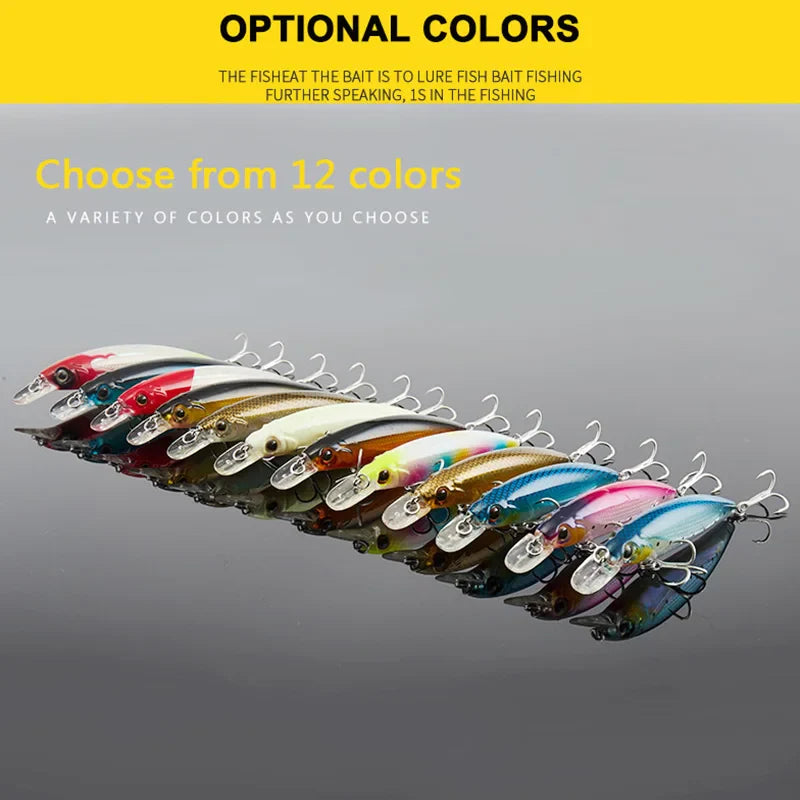 Crank Wobbler Fishing Tackle Hook