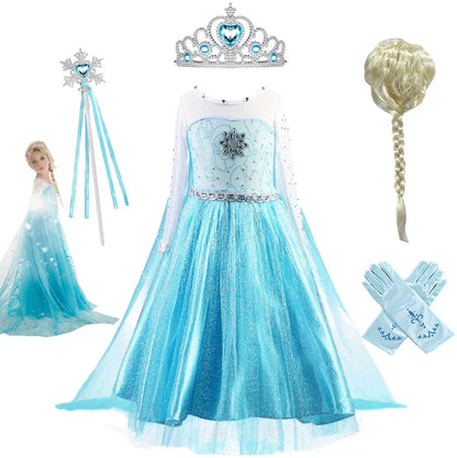 Girl Crystal Bodice Princess Dress