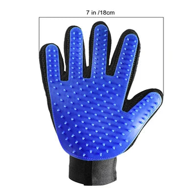 Pet Silicone Grooming Gloves