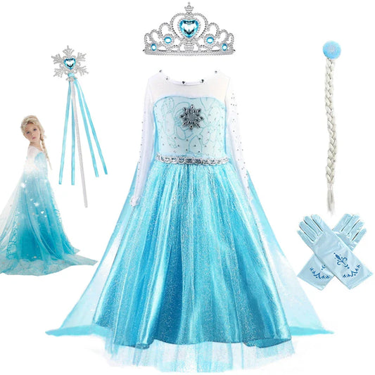 Girl Crystal Bodice Princess Dress