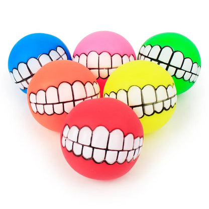 Pet  Funny Silicone Ball Chew Toy