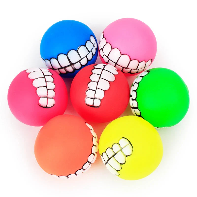 Pet  Funny Silicone Ball Chew Toy