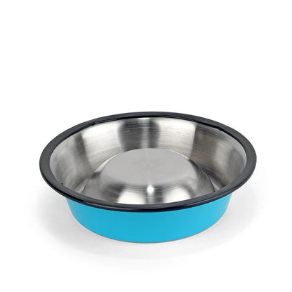 Dog Lovely Steel  Water Drink Dishes Bowl