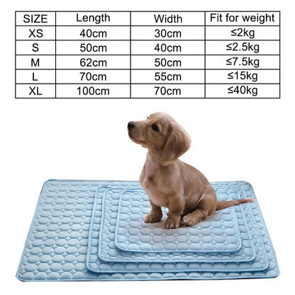 Dog Breathable Cooling Summer Pad Mat