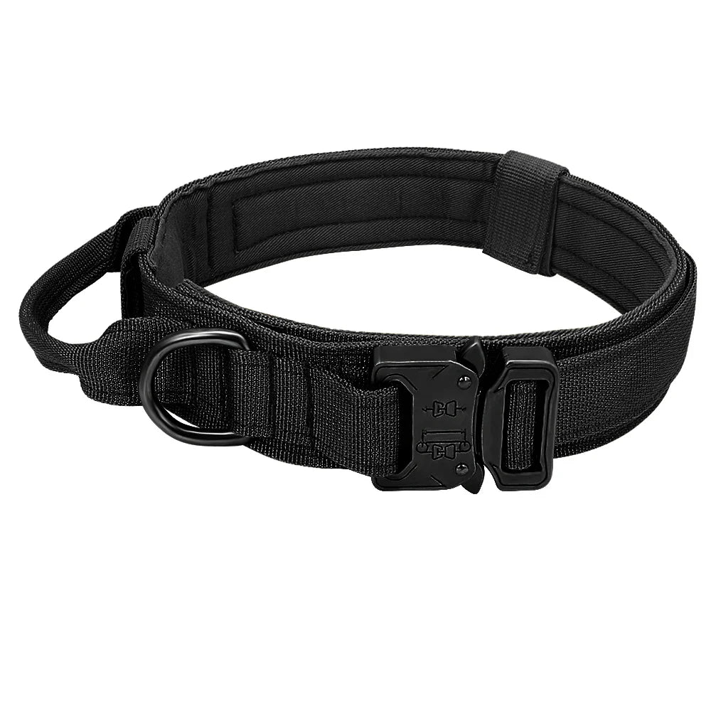 Dog Durable Tactical Collar Leash Set