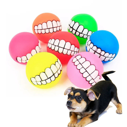 Pet  Funny Silicone Ball Chew Toy