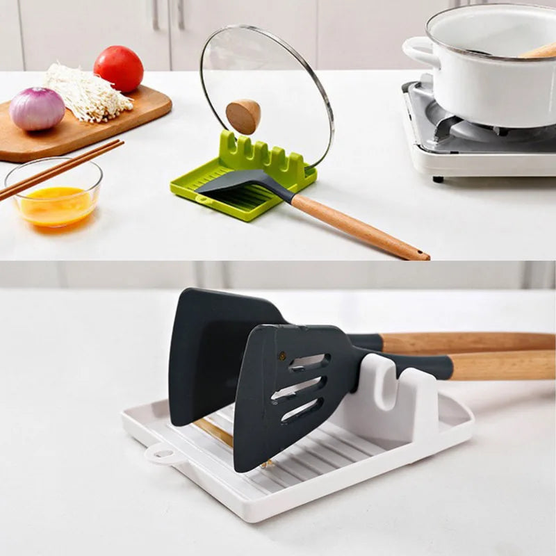 Kitchen Non-slip Spoon Fork Holder Organizer