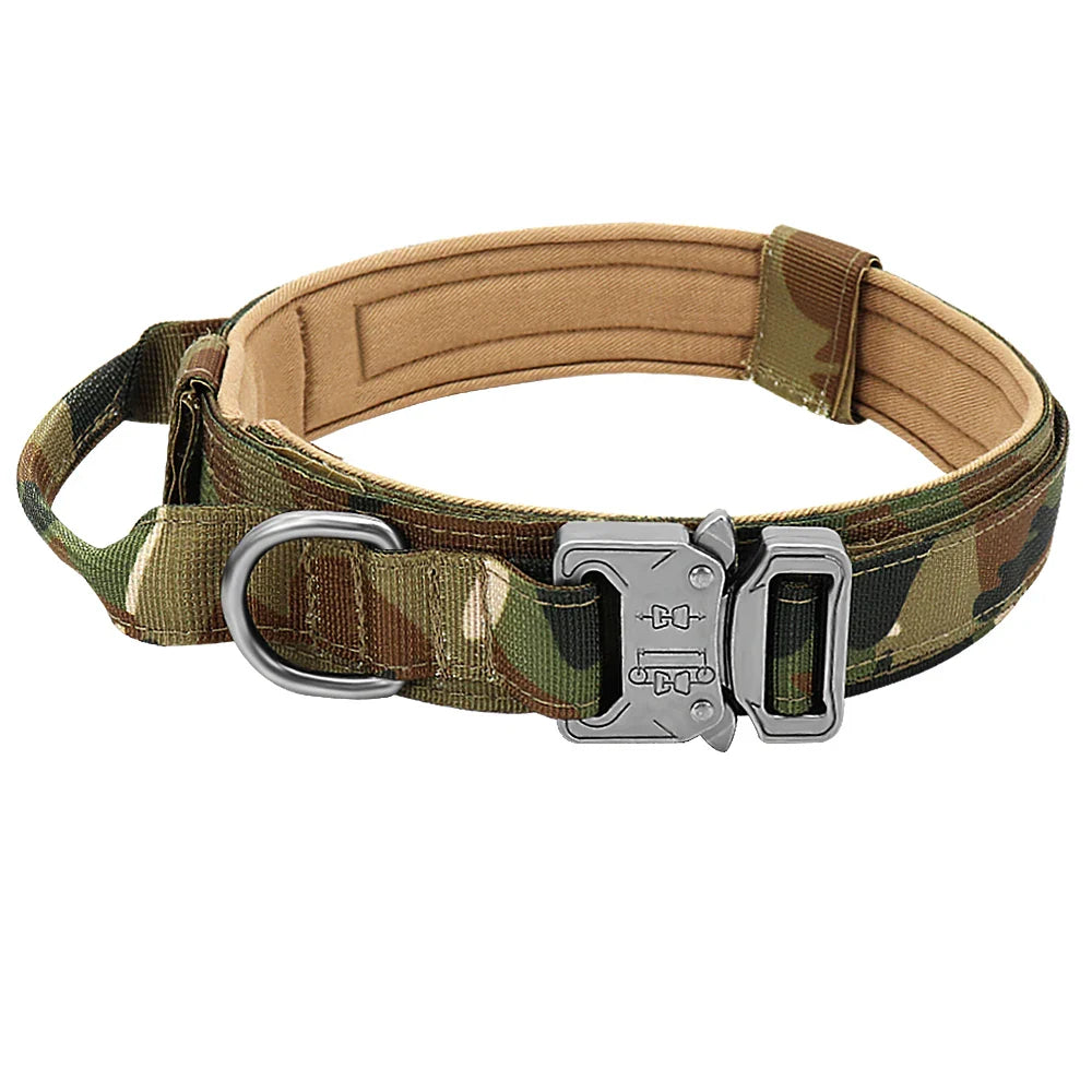 Dog Durable Tactical Collar Leash Set
