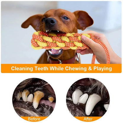 Dog Interactive Cotton Rope Toy