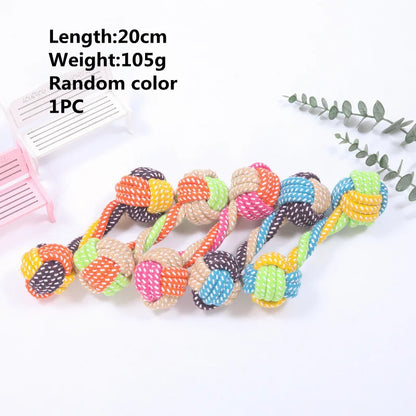 Dog Interactive Cotton Rope Toy