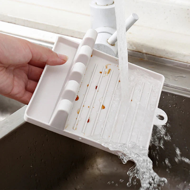Kitchen Non-slip Spoon Fork Holder Organizer