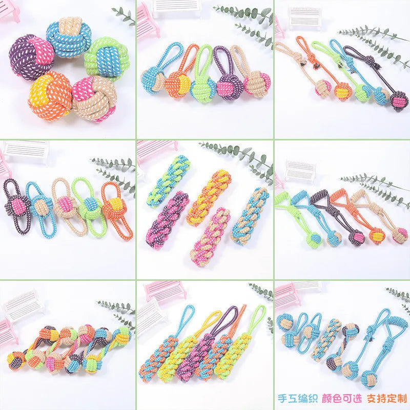 Dog Interactive Cotton Rope Toy