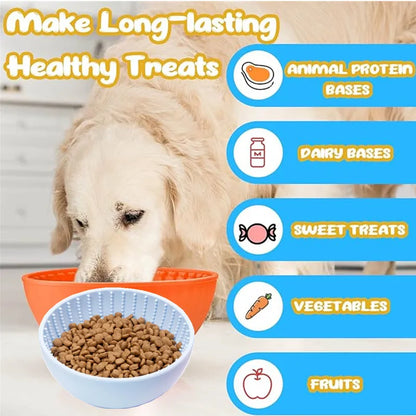 Pet Pad Silicone Stubborn Slow Food Bowl