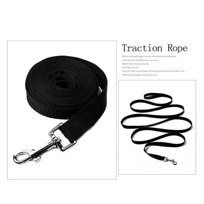 Dog Tracking Chain Nylon Leash