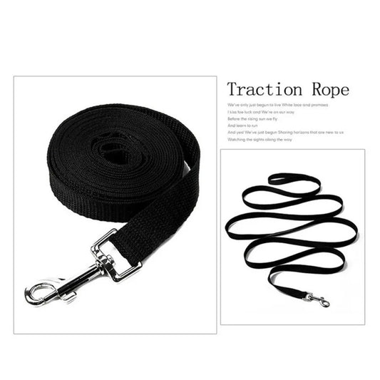 Dog Tracking Chain Nylon Leash