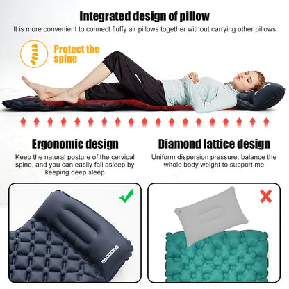 Camping Sleeping Mattress Pillow Pad