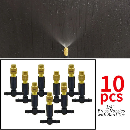 Garden Misting Cooling System Watering Nozzle