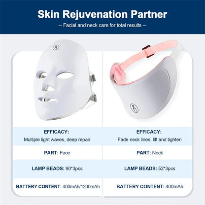 Skin Tightening Red Light Therapy Mask
