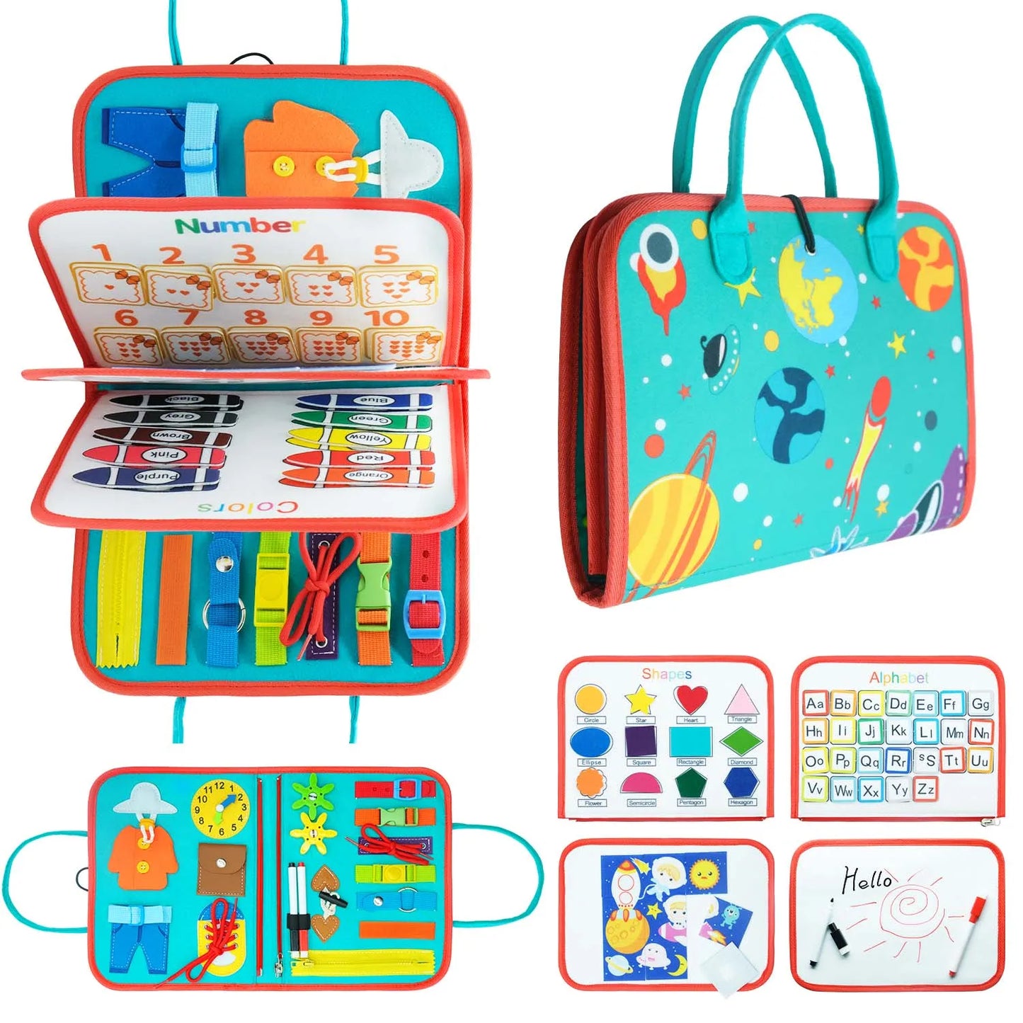 Baby Travel Board Educational Toy