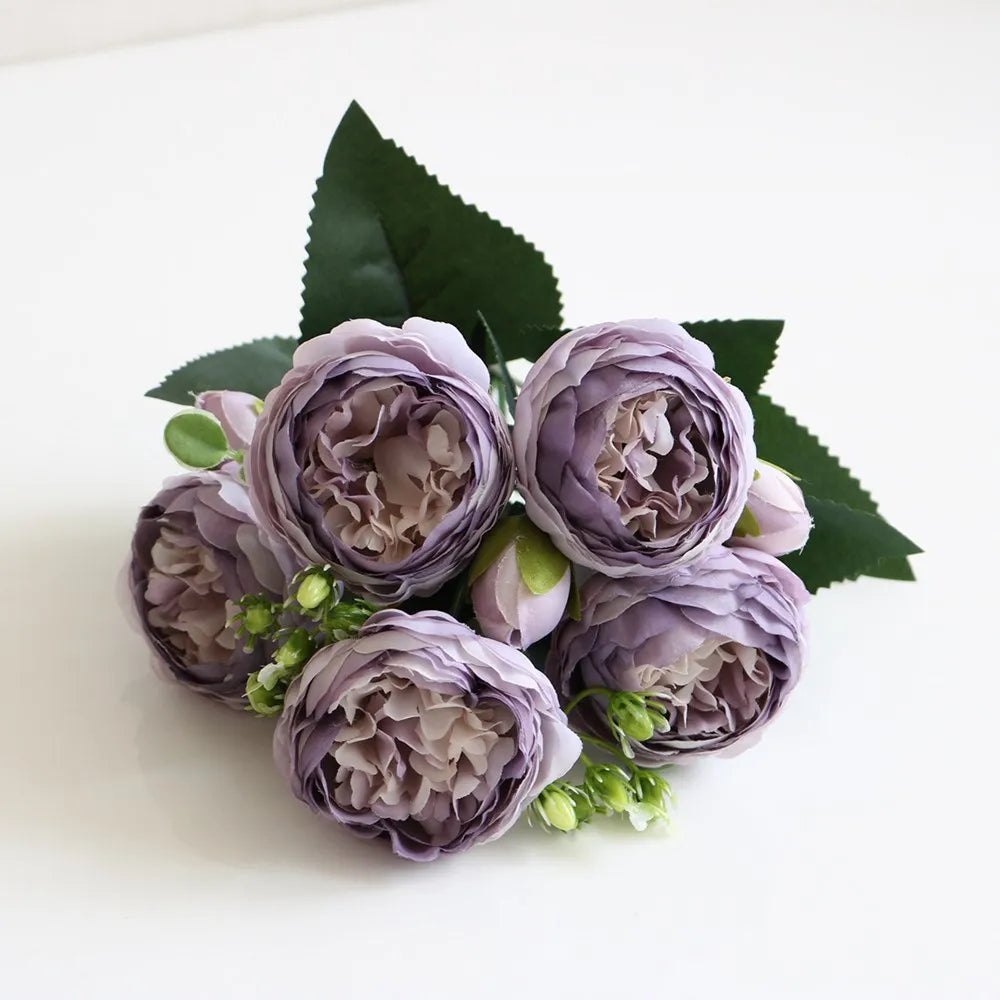 Fake Roses Silk Peony Artificial Flowers Cheap