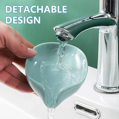 Drain Water Leaf Shape Soap Box