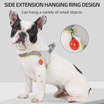 Dog Reflective Harness Vest Set