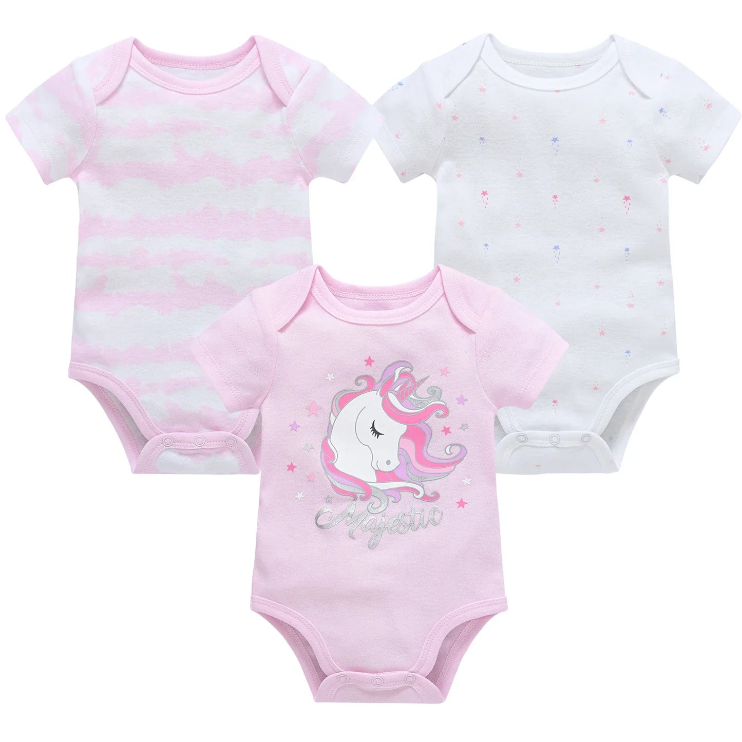 Baby Cotton Short Sleeve Bodysuit
