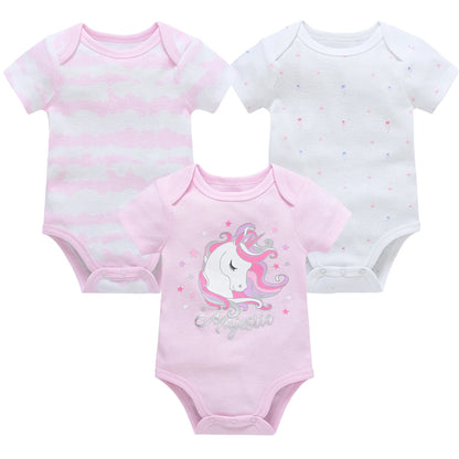 Baby Cotton Short Sleeve Bodysuit