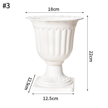 Imitation Ceramic Flower Bottle Nordic Vase