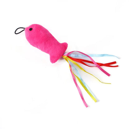 Cat Feather Replacement Head Funny Stick Toy
