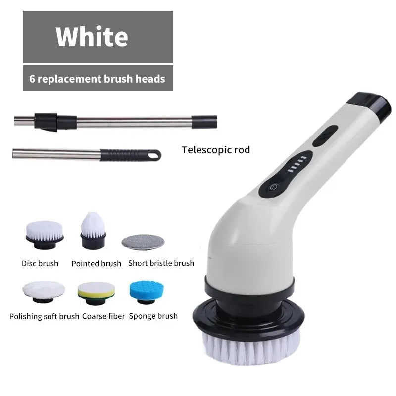 Powerful Wireless Electric Cleaning Brush