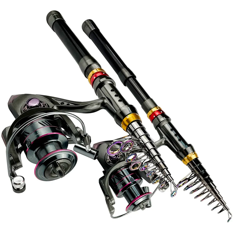 Outdoor Carbon Fiber Fishing Rod Reel