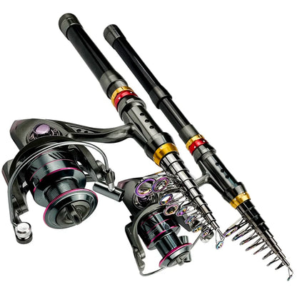 Outdoor Carbon Fiber Fishing Rod Reel