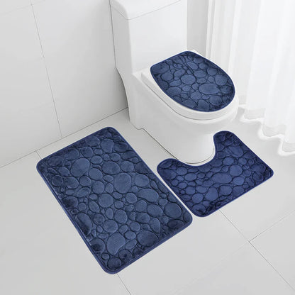 Bathroom Water-absorbig Non-slip Floor Mat