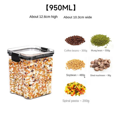 Sealed Food Storage Box Organizer
