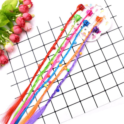 Kids Colorful Braids Hair Extension