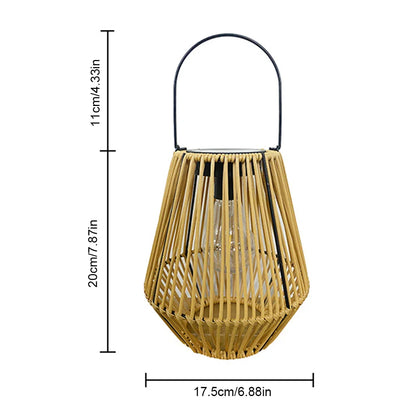 Waterproof Hanging Bamboo Chandelier Lamp