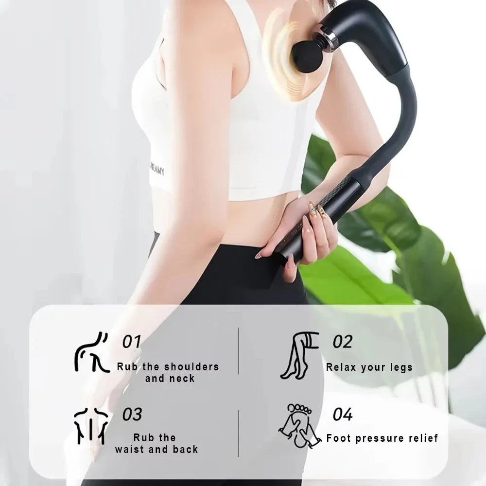 Smart Rechargeable Electric Gun Massager