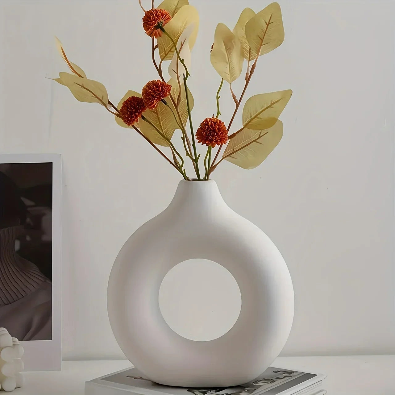 Living Room Decoration Round Vase