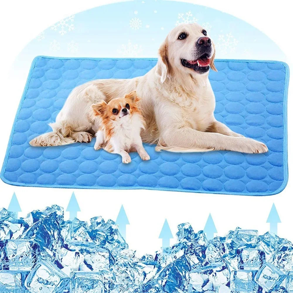 Pet Summer Cooling Self-Cooling Ice Silk Pad