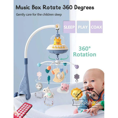 Baby Crib Light Music Projection Toy