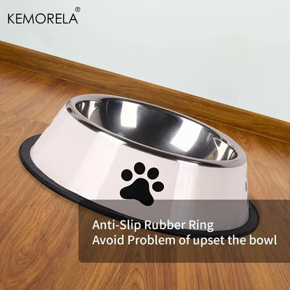 Pet Stainless Steel Food Storage Bowl
